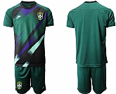 2020-21 Brazil Green Goalkeeper Soccer Jersey,baseball caps,new era cap wholesale,wholesale hats
